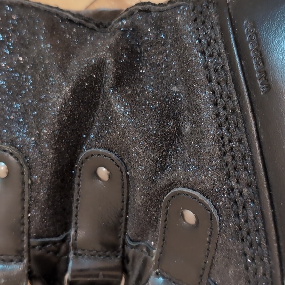 Sorel Tofino black glitter sparkle waterproof winter boots size 6 - Picture 11 of 12